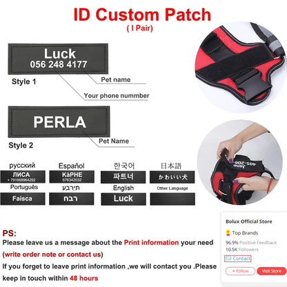 BarkTopia Custom No Pull Harness